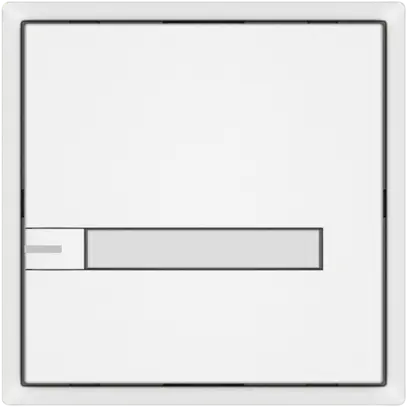 Poussoir KNX RGB EDIZIO.liv SNAPFIX® capteur temp.RGB-LED étiqu.1×com.1T bc 