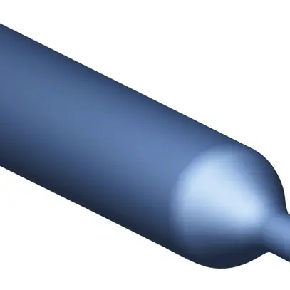 Guaina retrattile CIMCO 2:1 Ø2.5/1mm box 11.5m a parete sottile blu 