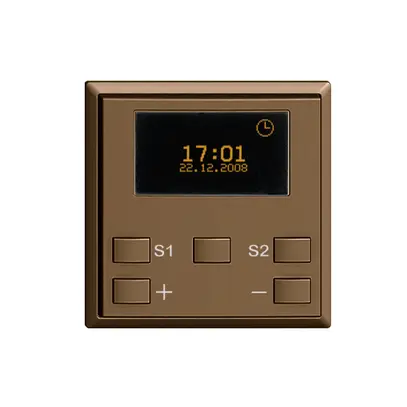 Frontset Astrozeitschaltuhr Dimmer 1…10V 2T ZEP EDIZIOdue coffee 