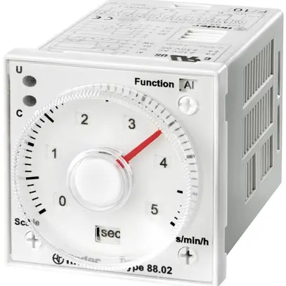 Relais temporisé INC Finder 11L 24…230VUC, 7 fonctions 