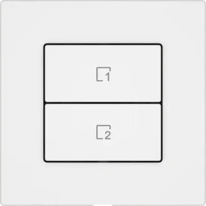 Pulsante scene EDIZIO.liv Wiser SNAPFIX® 2 scene 2 tasti bi 