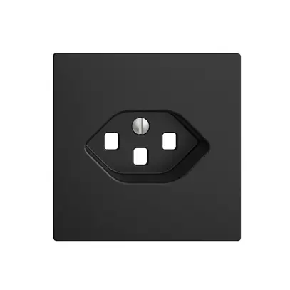 Placca frontale EDIZIOdue 23 nero 