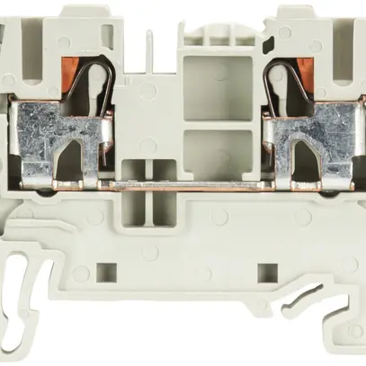 Morsetto passaggio componibile WTP 0.2…2.5mm² 32A 800V 2×inn.1 pi.guida 35mm gr 