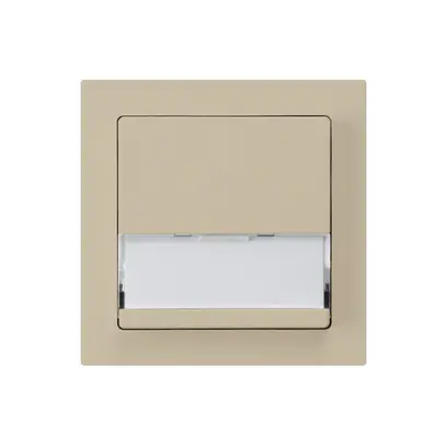 Kit frontal kallysto 60×60 beige pour contact de sonnerie 