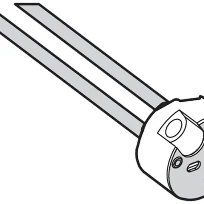 Portalampada ceramica GY4-GY6,35 17×9 