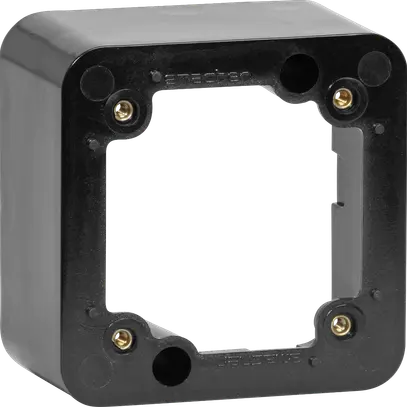 Cadre AP basico 1×1/50mm noir 