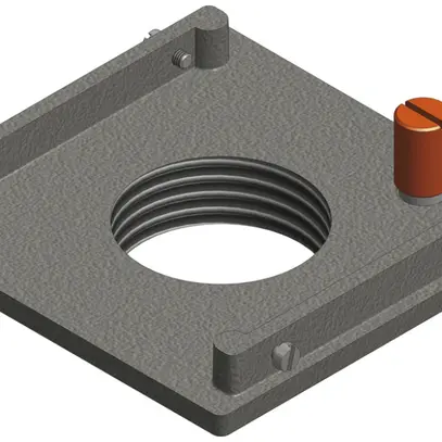 Placca di suolo Woertz 100×100 M40 