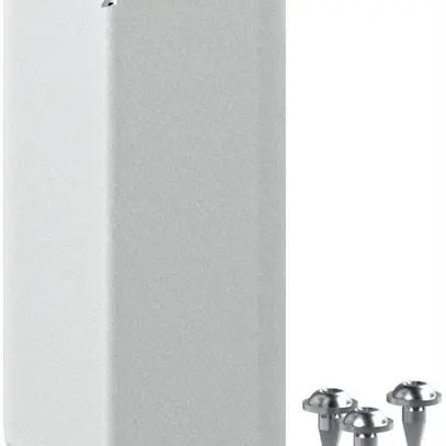 Embout de fermeture tehalit FWK-Plus 60×100mm blanc trafic 