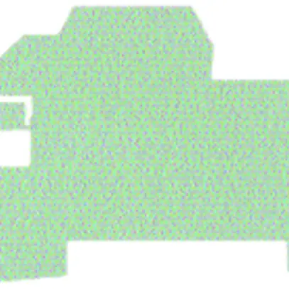 Plaque de fermeture Weidmüller WAP WDL2.5/S 94.5×1.5mm beige 