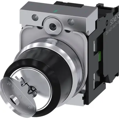 Interruttore a chiave Siemens SIRIUS ACT RONIS supporto 1Ch O-I (O/I) met.lucido 