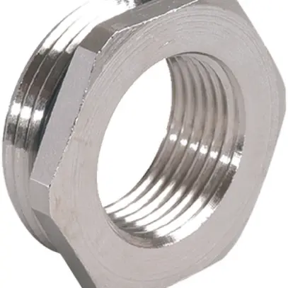 Réduction ltn 6 pans, ext. M32×1,5 intér. M16×1,5 