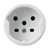 Inserto per presa INC basico T15 bianco 