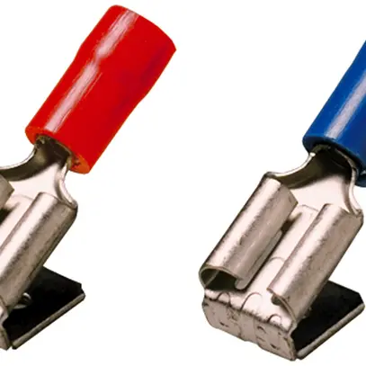 Clip di derivazione 6.3×0.8/1.5 rosso 