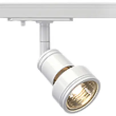 Proiettore SLV PURI, GU10 50W con adattatore 1-fase IP20 bianco 