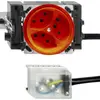 Presa INS FH 3×T13 L1 arancione 53mm per cavo piatto Powerbus 