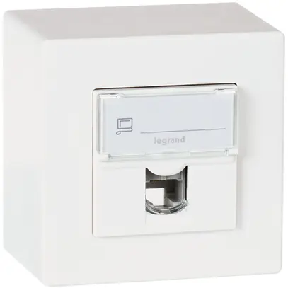 Prise AP ATO STP 1×RJ45 ws cat.6A grd.I 