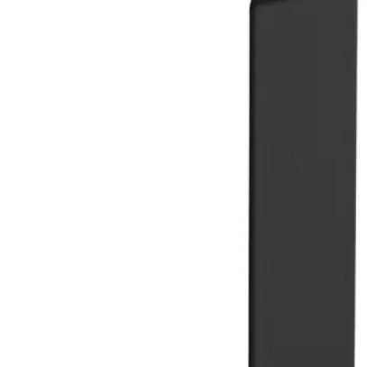 Cache-découpes tehalit BR 65×130mm couvercle 80mm noir 