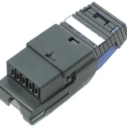 Adaptateur pour câble rond CO5p R&M 5×1.5…2.5mm², 16A/400V noir 