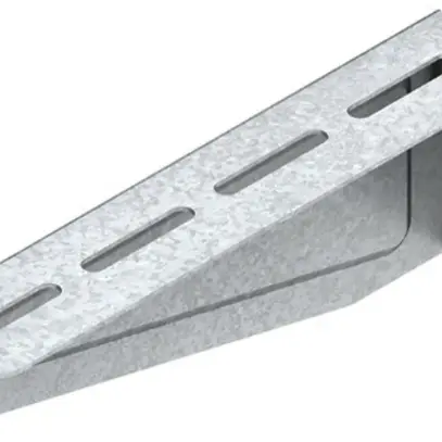 Console murale Niedax moyennement lourde, 60×110mm.1.2 kN, acier zingué au feu 