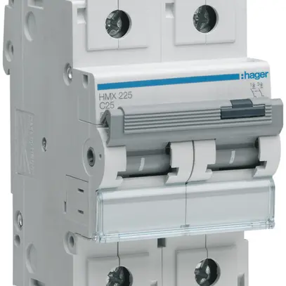 Disgiuntore Hager MCB 2P 400V tipo C 25A 3UM 