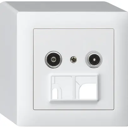 Presa multimedia AP kallysto R/TV 14dB 2GHz bianco 