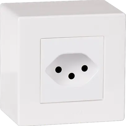 Prise AP ATO T13 blanc grd.I 