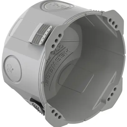 Hohlwanddose HSB D83 Basic 1×1 Ø83×65mm GDP 850°C grau 