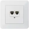 UP-Dose kallysto.trend 2×RJ45u getrennt weiss 