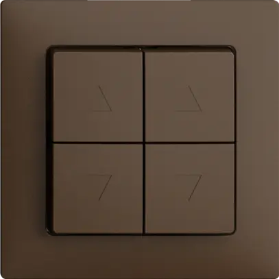 Interruttore per tapparella INC EDIZIOdue F coffee 2 canali 