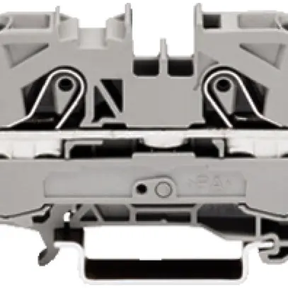 Morsetto di passaggio WAGO Top Job-S 10mm² 2L grigio serie 2010 