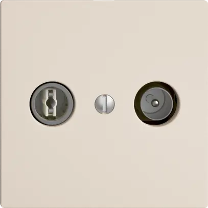 Prise TV-R ENC EDIZIOdue 15dB crema à large bande 5…2000MHz, F 