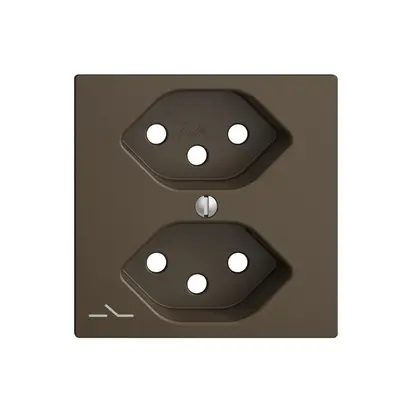 Placca frontale 2×T13,S coffee EDIZIOdue 