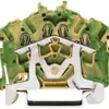 Borne de passage WAGO TOPJOB S 2.5mm² 4L vert/jaune 