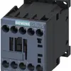 Contattore di potenza Siemens SIRIUS 3RT2 S00 24VDC 3L 9A (+1Ch) a vite 