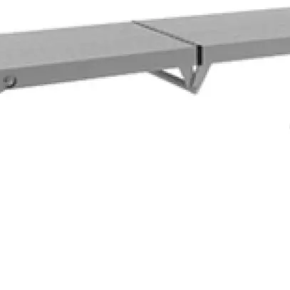 Échelle à plateforme TELESTEPS Solid Line alu 4 échelons 880mm max.150kg 