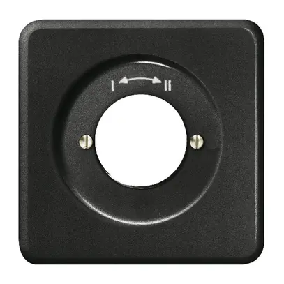 Kit frontale INC I-II nero per contatto rot.imp.a chiave 