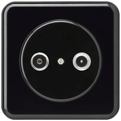 Presa d'antenna INC basico TV-R mont.C 11dB 2GHz nero 