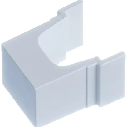 Plaque d'obturation R&M pour boîtier compact DA CU/FO, blanc, 10 pièces 