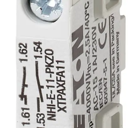 Bloc de contacts auxiliaires ETN 1F+1O 