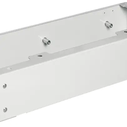 Battiscopa Hager univers per distributore RAL 9010 100×550×205mm 