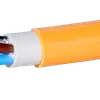 Câble PUR 5×6mm² 3LNPE orange Une longueur