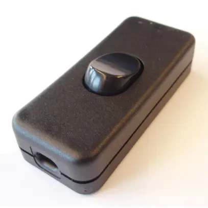 Interruttore a cordone ELBRO 2A 250V 1L 70×26×16mm bianco 