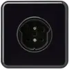 UP-Steckdose basico T25 BMI schwarz 