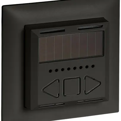 Capteur temp.&humidit.ambiante RF Omnio noir 