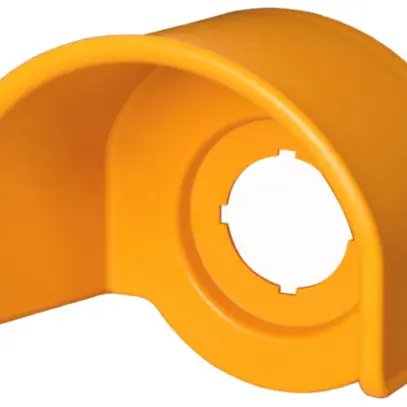 Capot de protection ETN pour interrupteur arrêt d'urgence jaune 