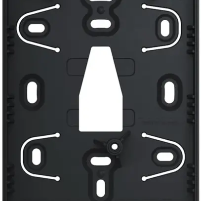 Cadre AP ABB-Tenton, pour dispositif de commande petit, noir mat 