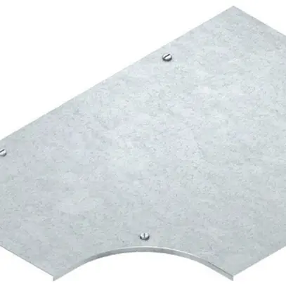 Coperchio Niedax p.pezzo a T p.KR l=204mm c.sistema d.chiusura, acciaio zincato 