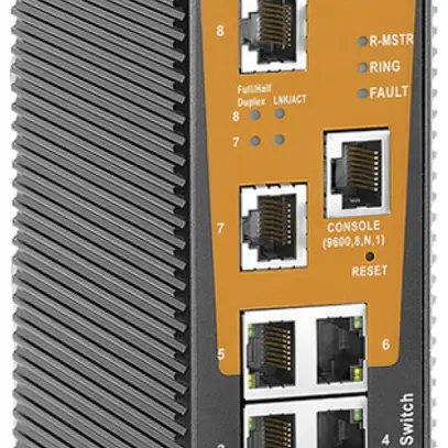 Switch WM IE-SW-AL08M-8TX, 8×RJ45 FE managed 