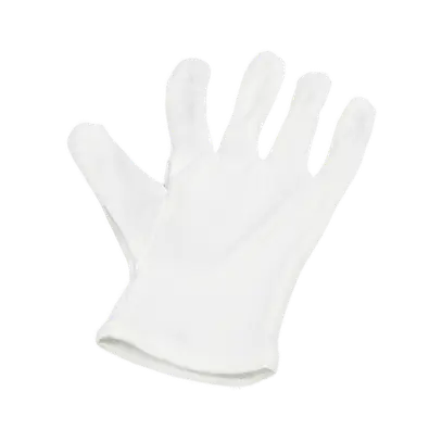 Guanti da lavoro, bianchi, in cotone taglia 9 / taglia L, Conf. da 1 paio 