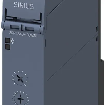 Relè a tempo Siemens SIRIUS 3RP25 12…240VUC 2C rc 0.05…600s a molla 